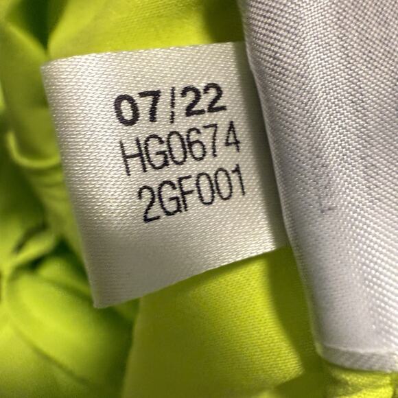 Reebok Shorts Workout Ready Men’s 2XL Acid Yellow Training Gym Quick Dry NWT $33 - Picture 7 of 11